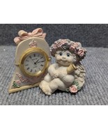 Dreamsicles Wedding Clock Cute little cherub holding a bell 1998 - £7.32 GBP