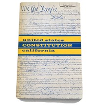 Vtg United States Constitution California CA Legislature Assembly Senate 1973 - £10.93 GBP