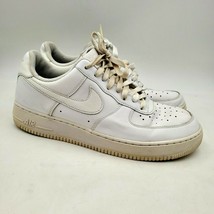Nike Air Force 1 &#39;07 White Shoes Sneakers Size 10 - 315122-111 - £31.69 GBP