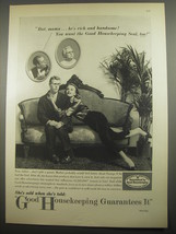 1956 Good Housekeeping Magazine Ad - But, mama.. he&#39;s rich and handsome! - £14.44 GBP