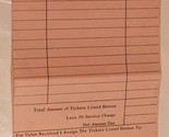 Vintage Diner&#39;s Club Delivery Tickets Invoice Box2 - $9.89