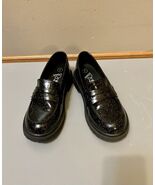 Art Class Glitter Loafers, Black - Size 2 (EUC) - $15.00