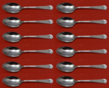 Fairfax by Durgin-Gorham Sterling Silver Place Soup Spoon Set 12 pieces 7&quot; - £742.69 GBP