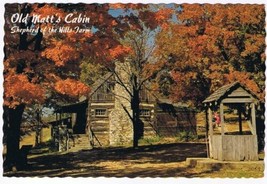 Missouri Postcard Branson Old Matt&#39;s Cabin Shepherd Of The Hills Farm Ozarks - $2.96