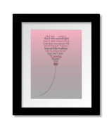 Isn&#39;t She Lovely by Stevie Wonder - Lyric Inspired Music Print Canvas or... - $26.05 CAD+
