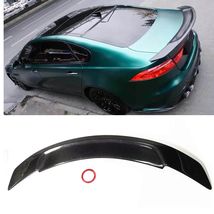 Real Carbon Fiber Rear Trunk Spoiler Wing Lip fits Jaguar XF 2016-2020 - £273.78 GBP