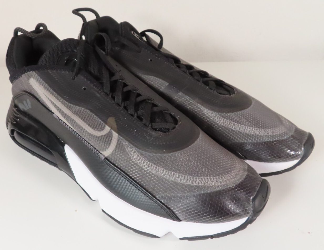 Nike Air Max 2090 Black White Running Shoes CW7306-001 Men&#39;s Size 12 - £37.10 GBP