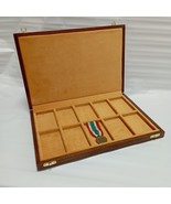 Pouch IN Wooden Box for Medals Velvet Personalised (Ocr) - £76.29 GBP