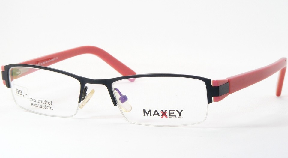 MAXEY by top look 9327 2 Matt Black EYEGLASSES GLASSES FRAME 48-17-125mm... - $39.60