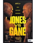 UFC 285 Poster Jon Jones Vs Ciryl Gane MMA Event Fight Card Art Print #1 - £9.57 GBP+