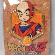 Dragon Ball Z Krillin Golden Series Enamel Pin Official DBZ Anime Collectible - £7.83 GBP