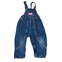 Vintage Made in USA Osh Kosh Denim Overalls Size 24 months - $24.75