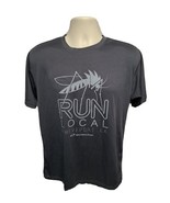 Run Local Shreveport La Mens Medium Gray Jersey - $19.80