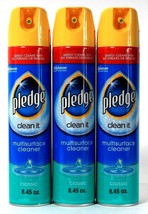 3 Count Pledge 8.45 Oz Clean It Classic Gentle No Streaks Multi Surface Cleaner - £26.74 GBP