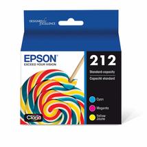EPSON 212 Claria Ink Standard Capacity Color Combo Pack (T212520-S) Works with W - £16.34 GBP