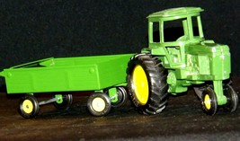 Ertl John Deere replica die-cast tractor with wagon AA19-1639  Vintage - £39.16 GBP