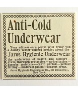 Anti Cold Underwear 1894 Advertisement Victorian Quack Medicine 3 ADBN1hh - $367.32 MXN
