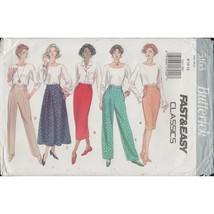 Vintage Butterick 3163 Classic Pants and Skirts Easy Pattern Choose Size Uncut - £8.72 GBP