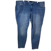 Wonderly Womens Sz 24 Skinny Mid Rise Medium Wash Blue Jeans Denim Stret... - $314.64 MXN