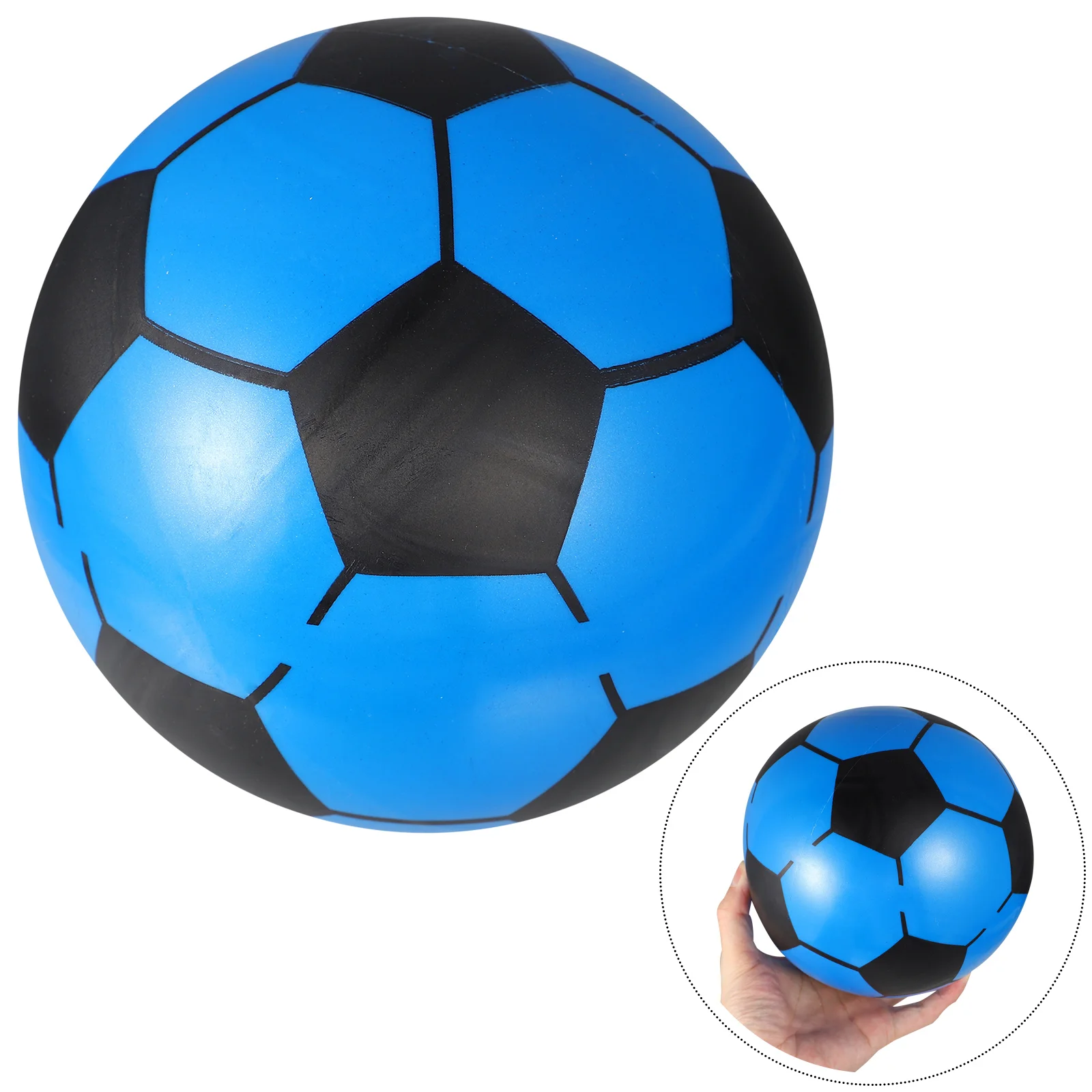 20cm Inflatable Soccer Ball Toy Football Water Balloon Swimming Pool Outdo - £10.93 GBP