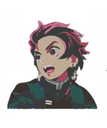 Anime Embroidery Pattern Demon Slayer Tanjiro Kamado - €4,30 EUR