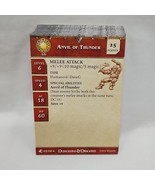 Lot Of (37) Dungeons And Dragons Abberations Miniatures Game Stat Cards - €21,09 EUR