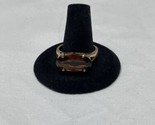 Vintage Gold Tone Men&#39;s Ring Size 12 Estate Jewelry Find KG - £19.49 GBP