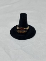 Vintage Gold Tone Men&#39;s Ring Size 12 Estate Jewelry Find KG - £19.41 GBP