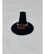 Vintage Gold Tone Men&#39;s Ring Size 12 Estate Jewelry Find KG - £19.47 GBP