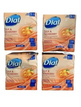 4X Dial Silk Seaberry Bar Soap Gentle Cleansing Skin 4 Oz 12  Bars*Dented Box - £43.26 GBP