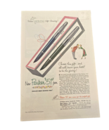 Parker 51 Fountain Pen Ad Advertisement 1950s 1952 Art Color Artwork B  - €15,71 EUR