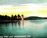 Mandrino Punto Osservatorio Weirs Lago Winnipesaukee Nuovo Hampshire Nh DB - $4.04