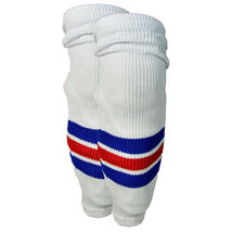 Pearsox Pro Weight Knit Ice Hockey Socks - Rangers Adult 30"-32" Made in... - $16.99
