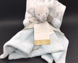 Blankets &amp; Beyond Elephant Baby Blanket and Lovey Set Nunu Security Blanket - £28.12 GBP