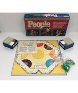 vintage board game people weekly trivia game parker brothers 2- 7 players - $362.83 MXN