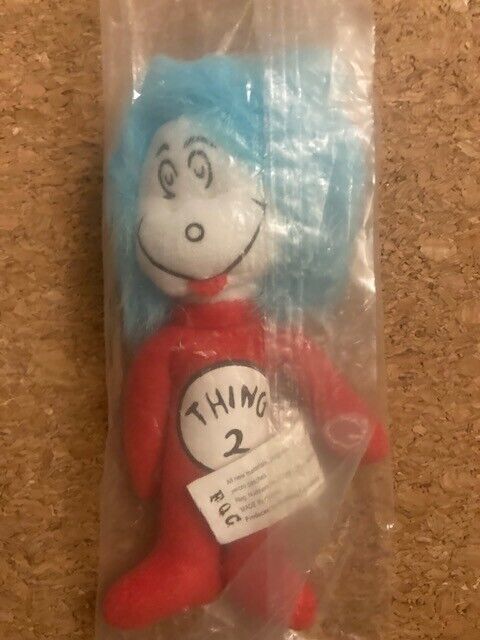 Kellogg’s Cat In The Hat Movie Merchandise- Thing 2  Plush Toy 4.5”New S... - $4.50