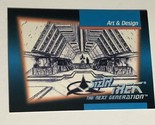 Star Trek Next Generation Trading Card 1992 #85 Art &amp; Design - £1.54 GBP