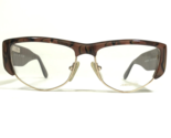 Vintage Meitzner Brille Rahmen OVADA COL.966 Brown Gold Übergröße 55-16-140 - $46.38