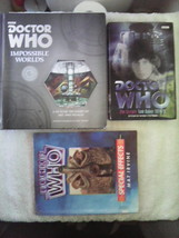 DOCTOR WHO 3xEx-Library Non-Fiction Impossible Worlds, Matt Irvine, 1975... - $16.00