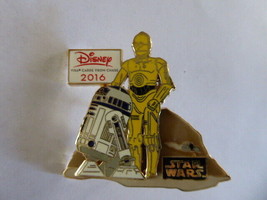 Disney Trading Pins 116122 2016 Disney Visa Cardmember Star Wars C-3P0 and R2-D2 - $23.03