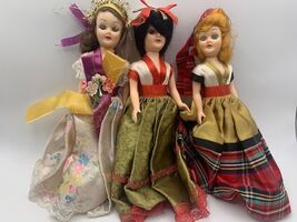 Lot of 3: Vintage Arco "Dolls of the World" Arco Gas Station Promo Dolls - $9.90