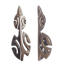 set of Solid Brass Maori Rings Corner Protector Furniture Corner Guard - $50.00+