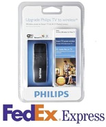 NEW Philips PTA128 Wireless USB Wi-Fi WiFi Smart TV Adapter Dongle - £46.66 GBP
