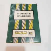 Vtg Broderick &amp; Bascom Rope Co Catalog Yellow Strand Wire Rope Handbook ... - £7.78 GBP
