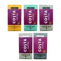 New Costa Coffee Capsules Compatible Nespresso Machines, 10 Capsules - $14.90