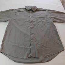 Godehwa Men's Gray Long sleeve Button-Up Shirt Measured Chest Size 47 Inches image 4