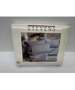 Stevens No Iron Percale One King Flat Sheet  new vintage Royal blue Smoke - $23.02 CAD