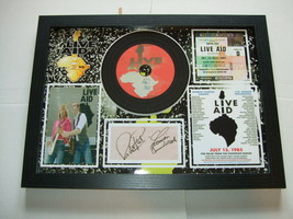 Status Quo Signed Mini Lp Disc Live Aid - £13.67 GBP
