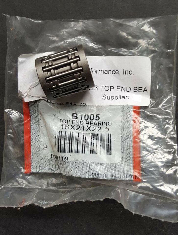 NEW WISECO B1005 16X21X23 TOP END BEARING KAWASAKI H2 YAMAHA RZ350 BANSH... - $19.95