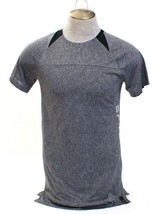 Spyder Active Signature Gray Short Sleeve Long Athletic Shirt Men&#39;s NWT - £58.96 GBP